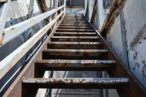 corrosión del metal