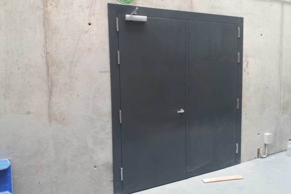 puerta RF resistente al fuego